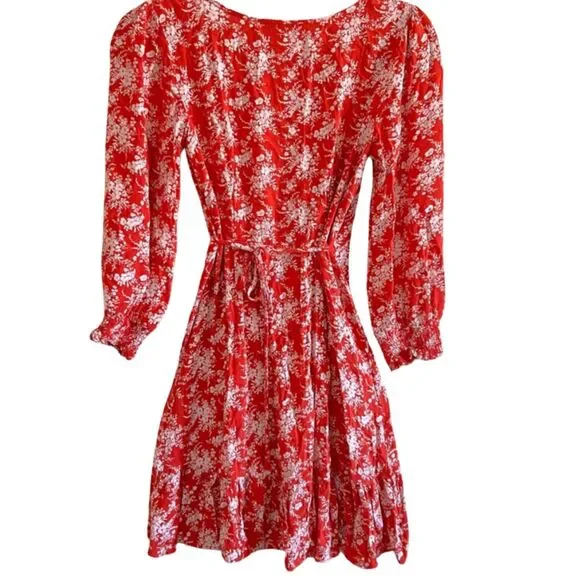 American Eagle Floral Wrap Dress & Skirt Bundle - Picture 4 of 10